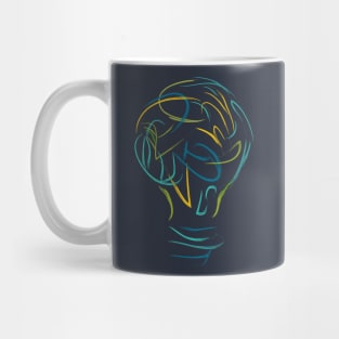 Light Bulb Brush Mug